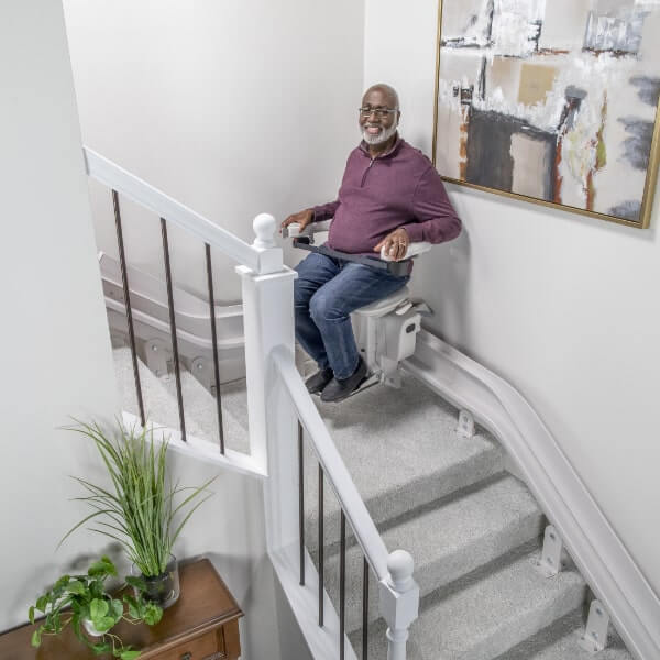 Smooth ride on Bruno Elite CRE Stairlift